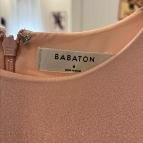 Aritzia Babaton Patricio Dress Pink Size 6 - Picture 6 of 7